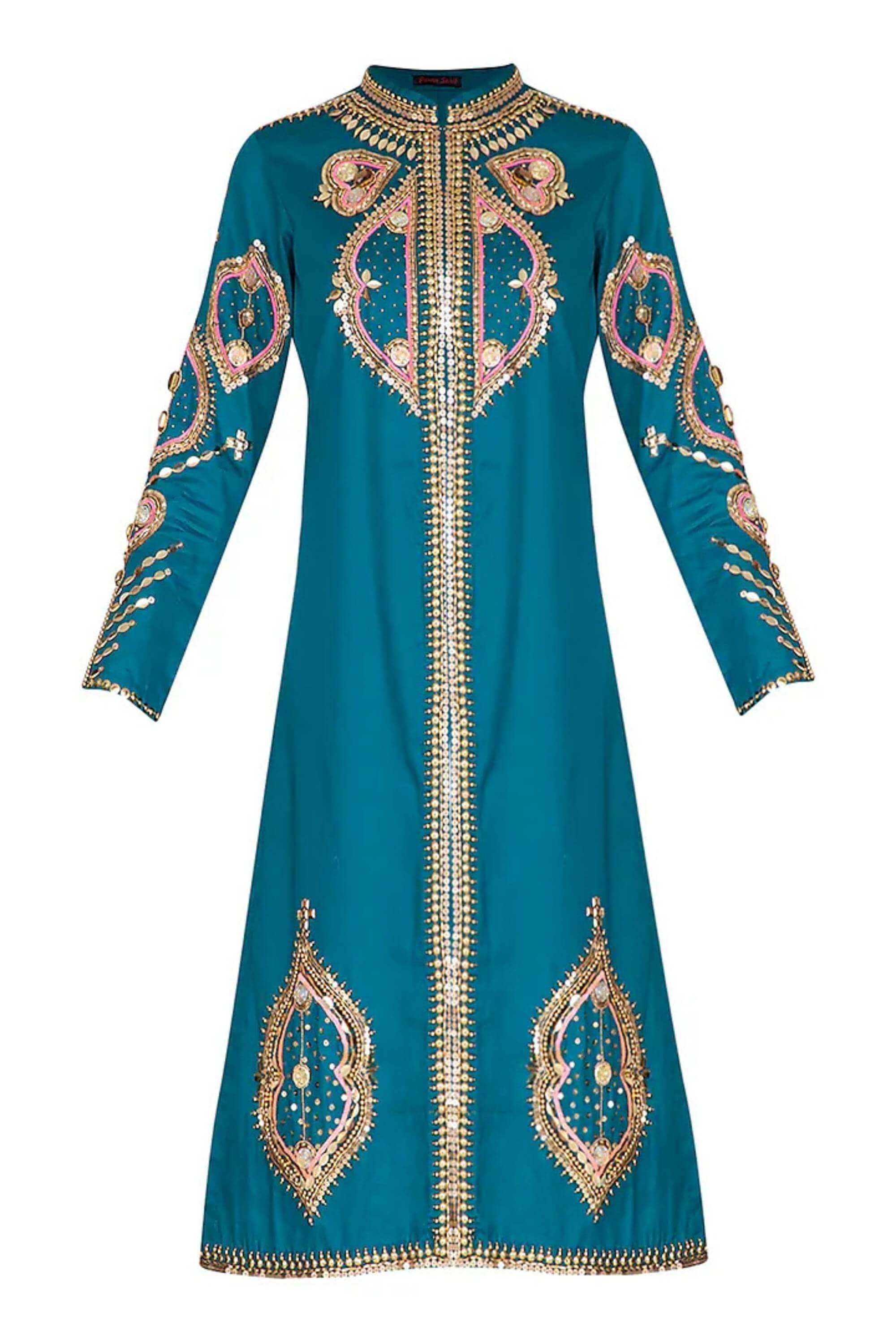 NILA NEELAM  GOLD KURTA