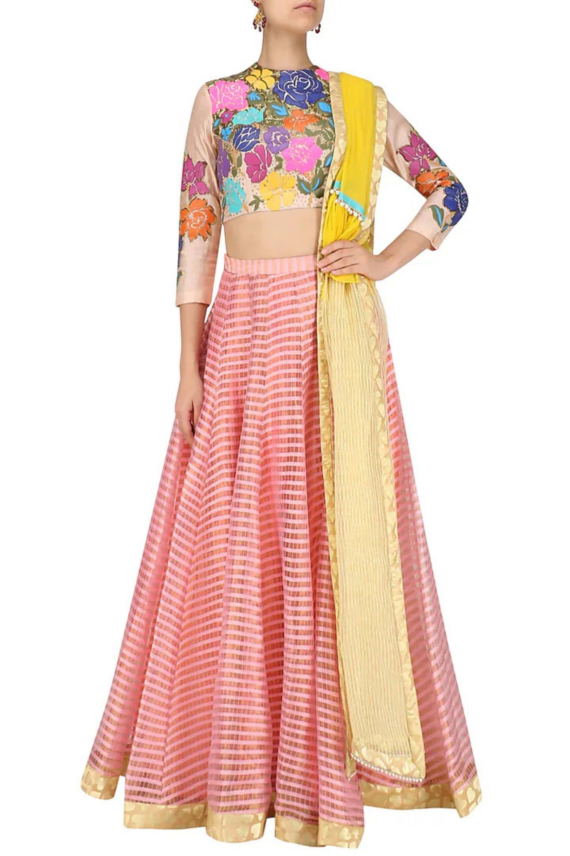 TILLI GULDASTA LEHENGHA  SET