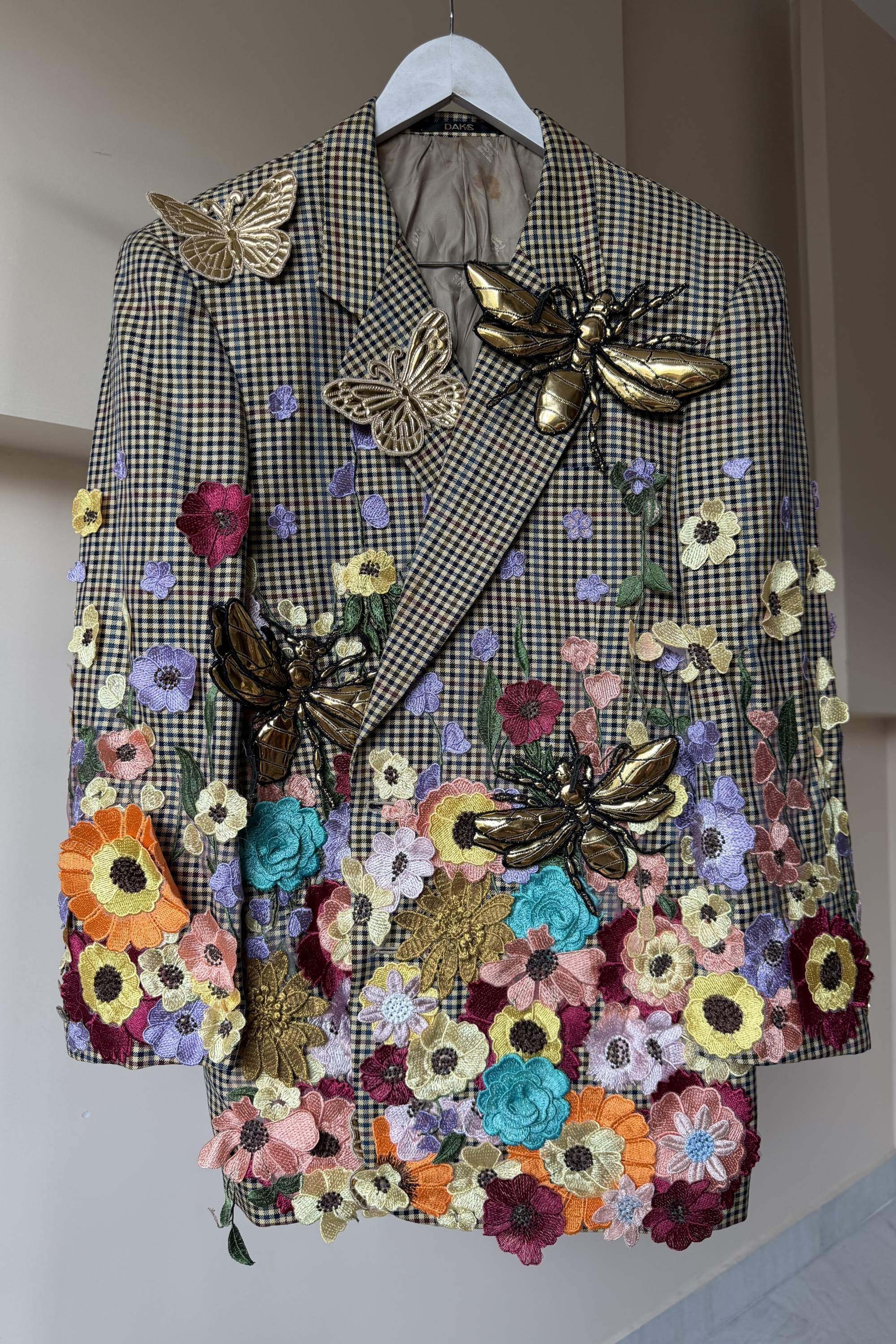 VINTAGE FLORAL BLAZER