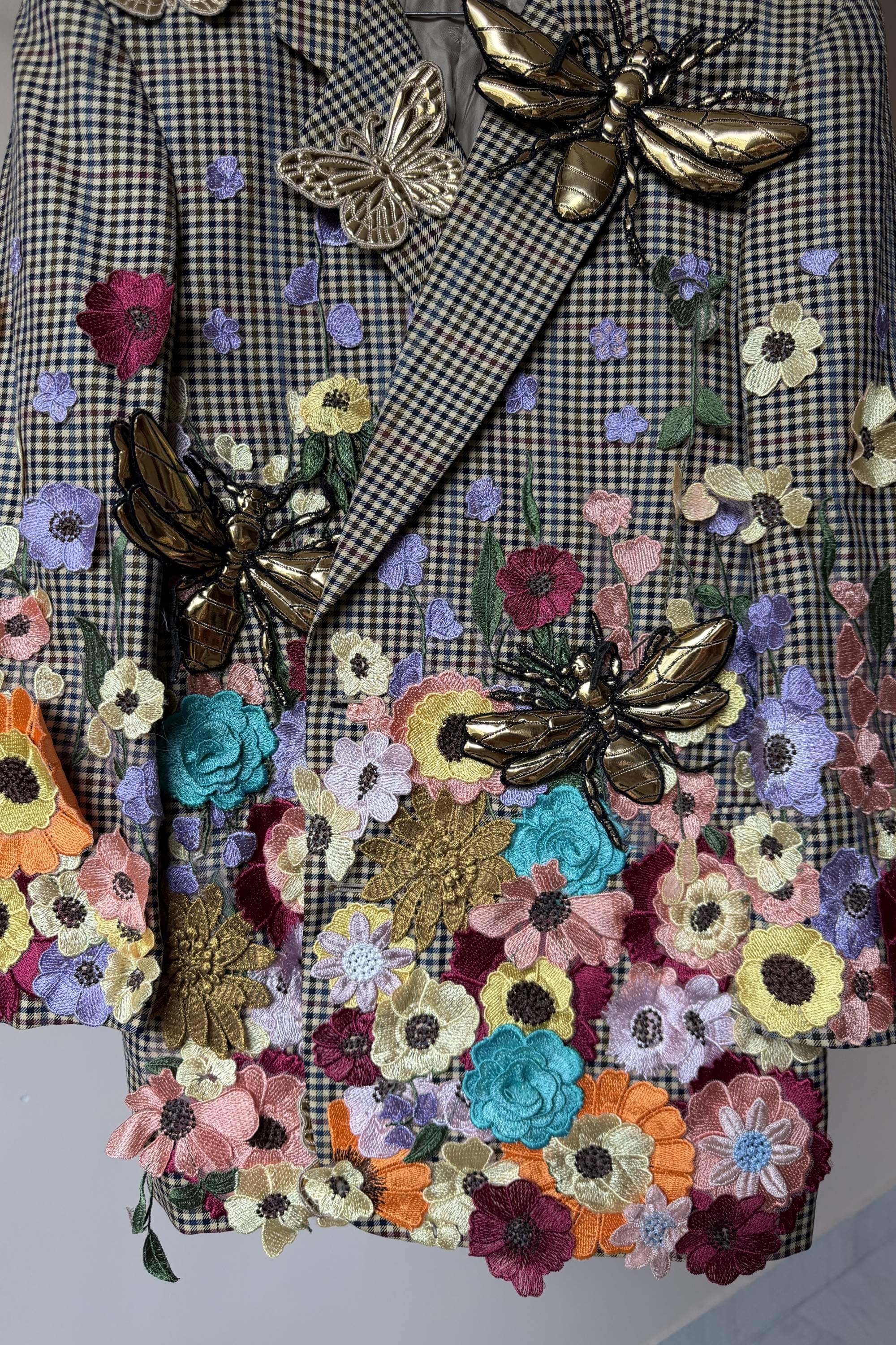 VINTAGE FLORAL BLAZER