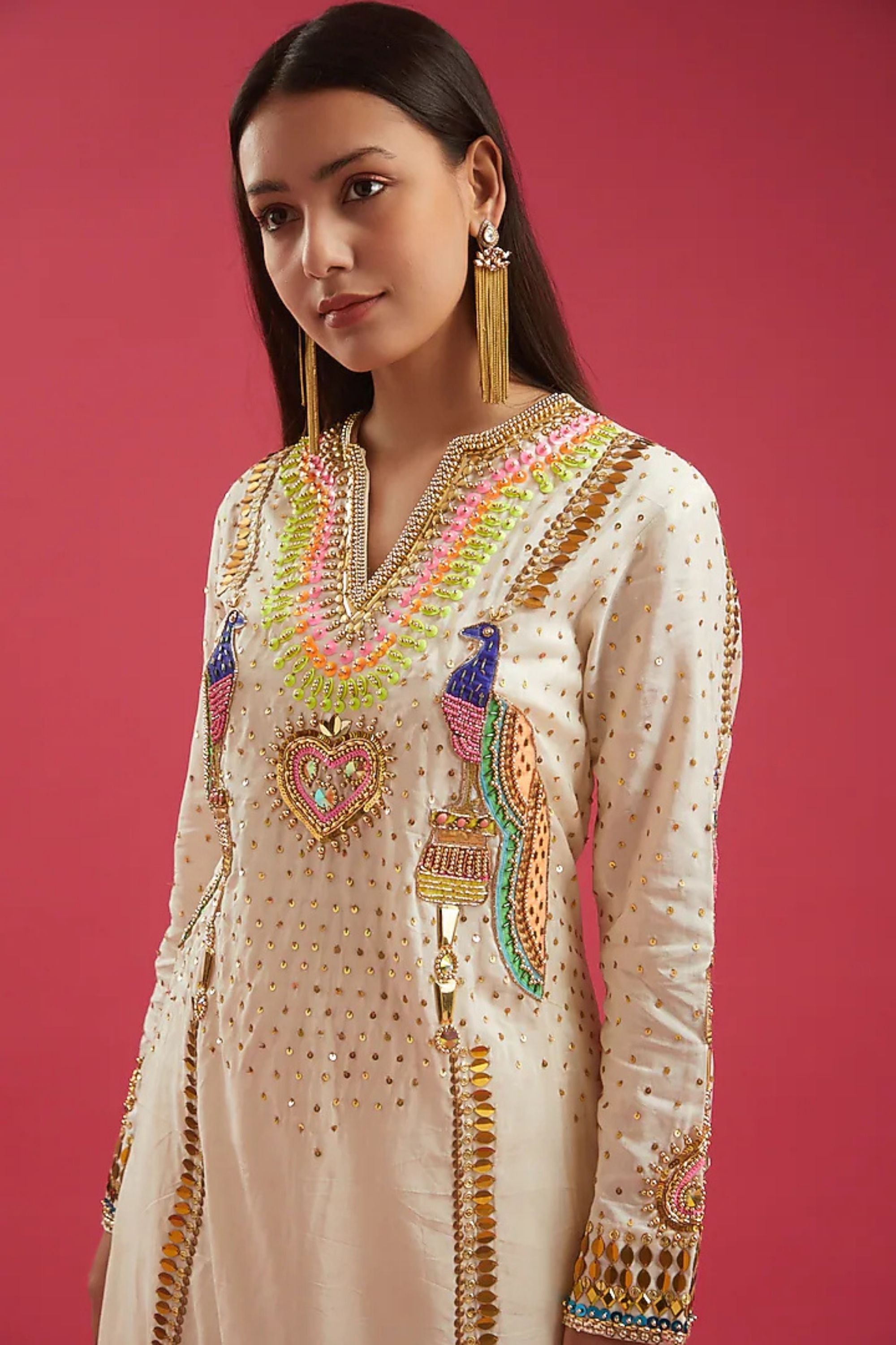 SHWETAH MOR KURTA SET