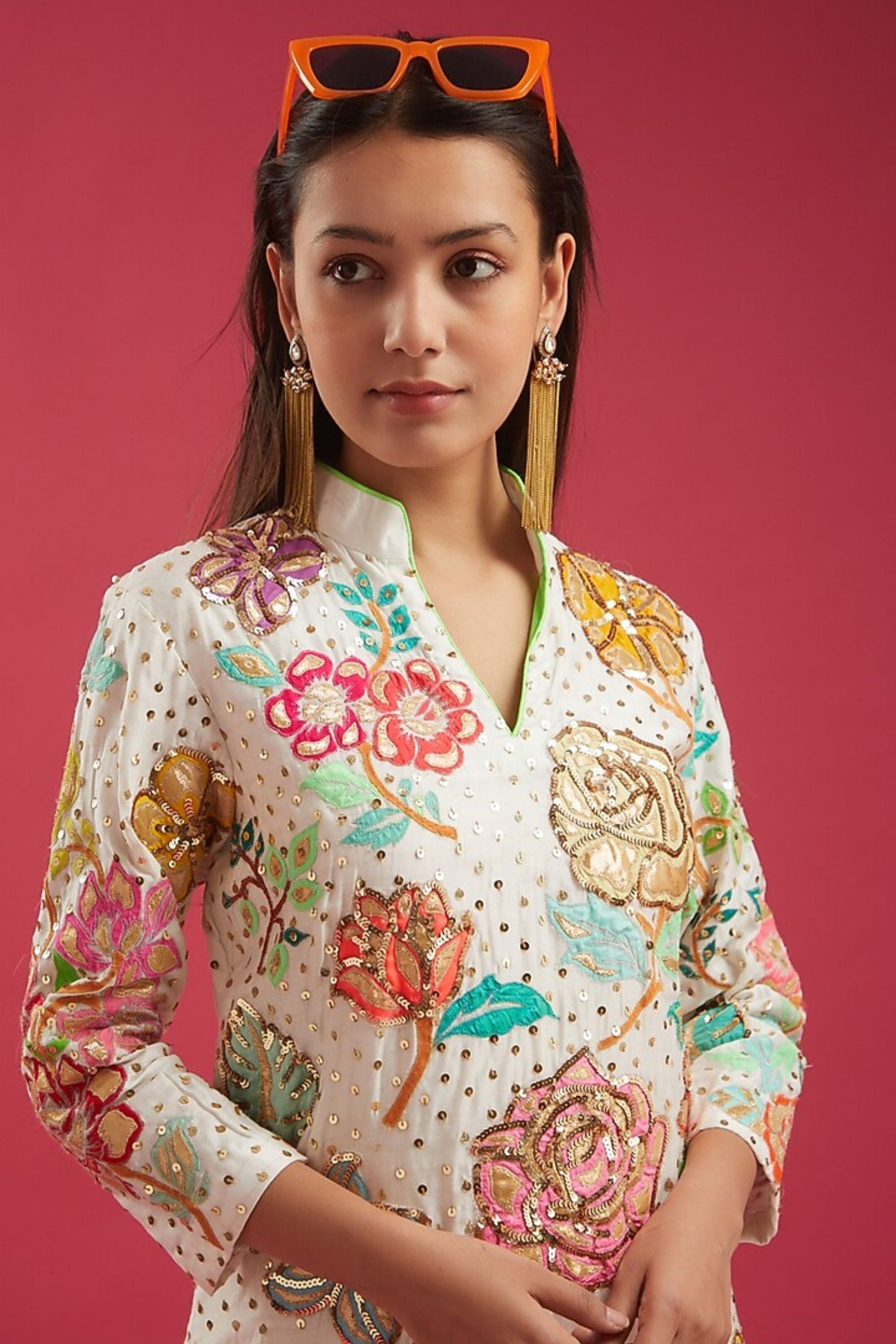 PHOOL BAGH KURTA SET